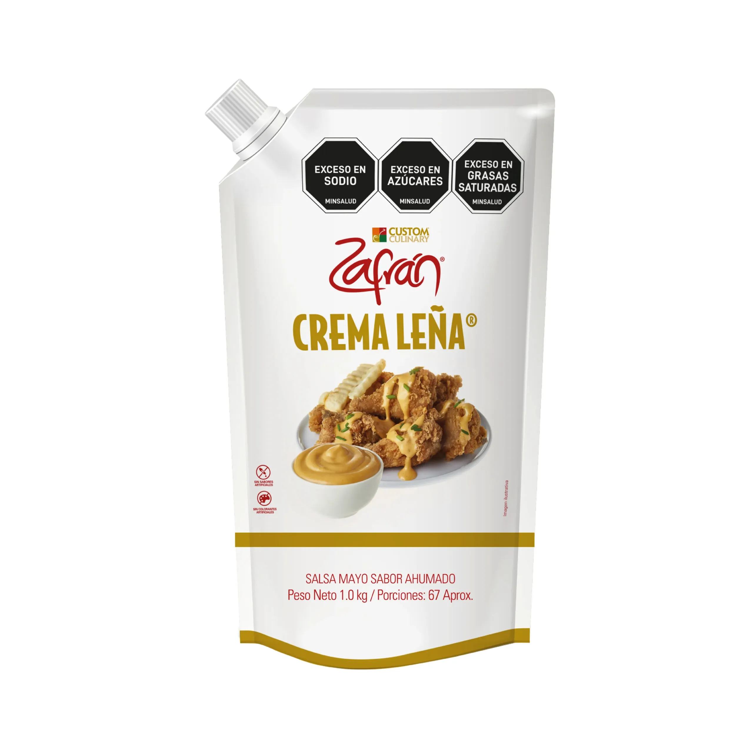 SALSA ZAFRÁN CREMA LEÑA