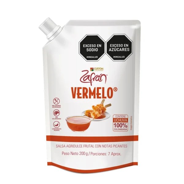 Salsa Zafrán Vermelo Fresmar
